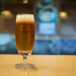 ビール(MASTER'S DREAM)(泳ぎいか・ふぐ・いわし・大阪懐石料理・遊食遊膳 笹庵 （ささあん）)