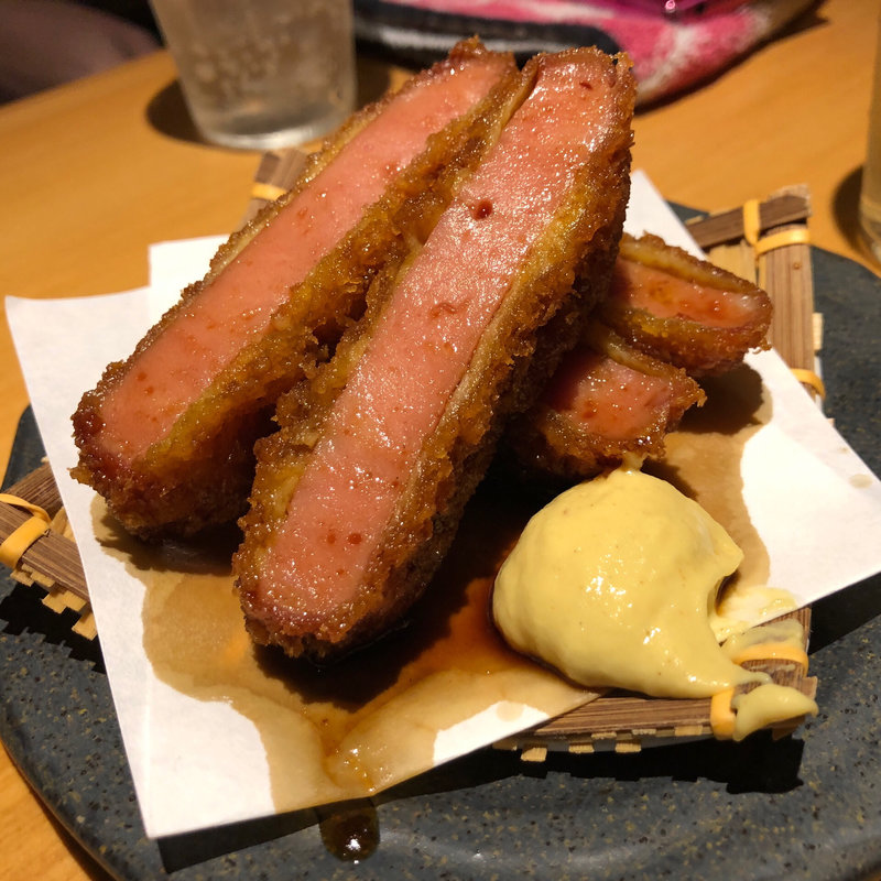 厚切りハムカツ(立呑み8 )