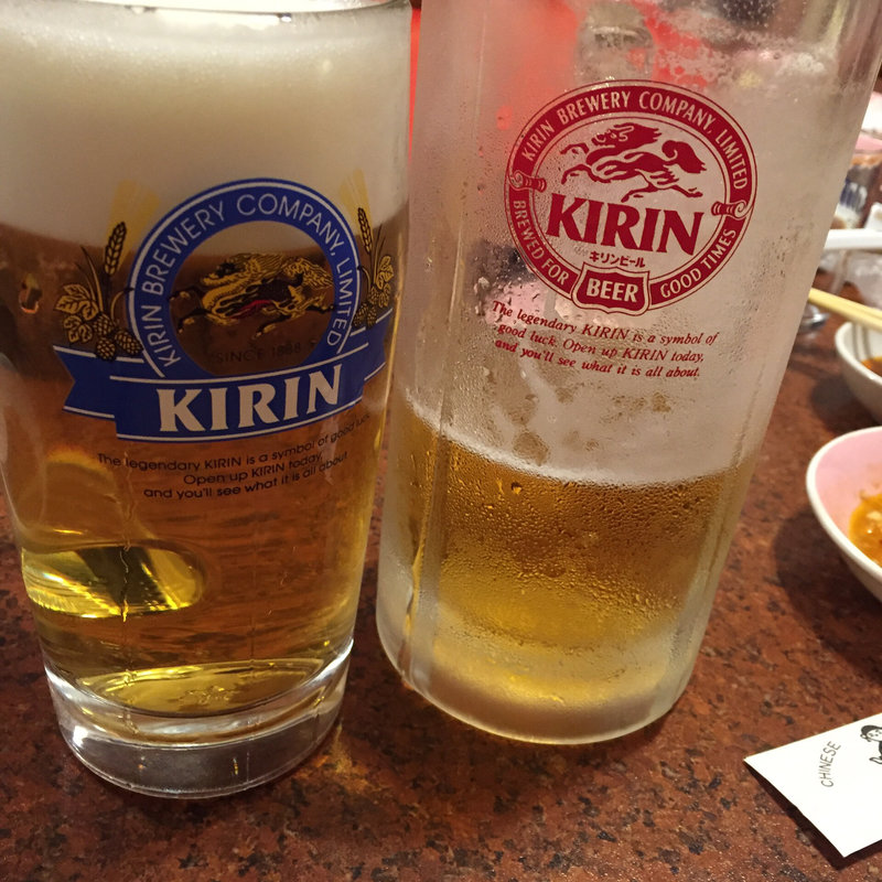 生ビール中(中国料理大翁 )