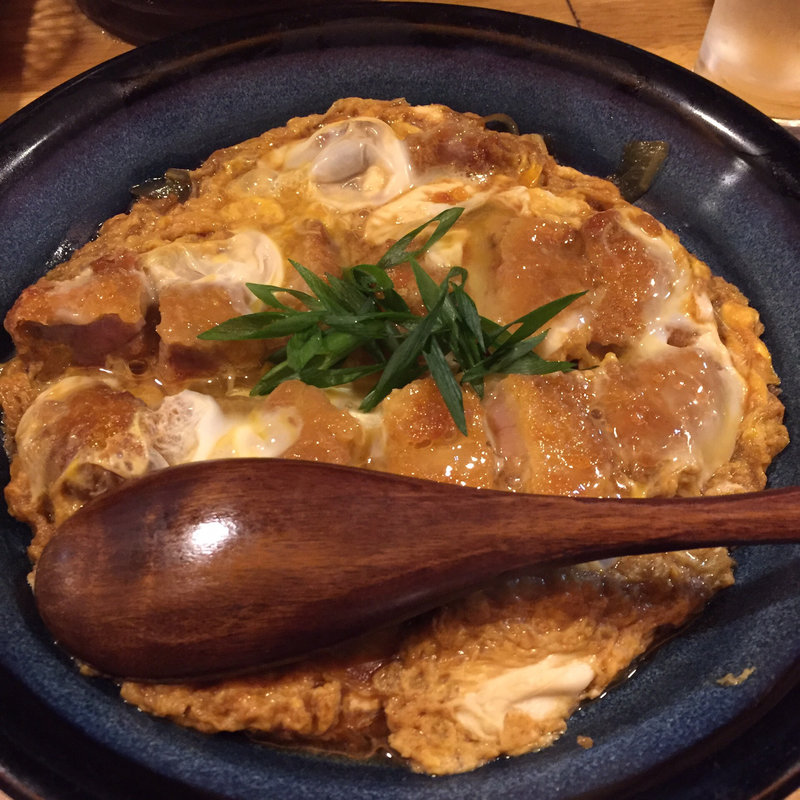 カツとじ(うどん酒家　かみや )