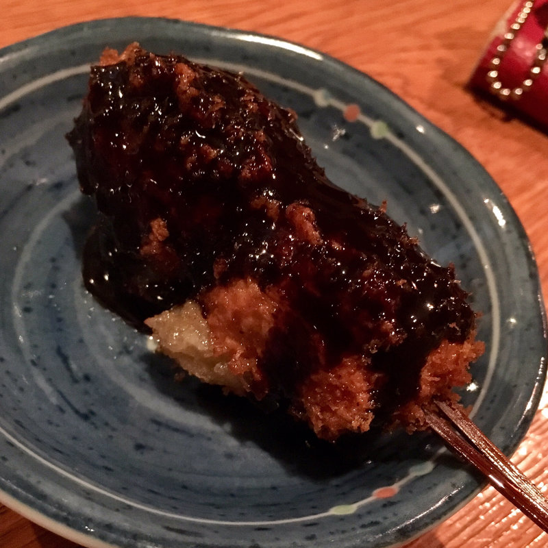 チョコバナナ(串揚げ ふくみみ)