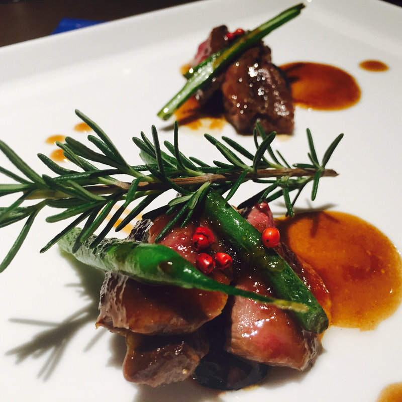 フォアグラソテー木苺ソース(ビストロフレンチ ア・マ・ファッソン )