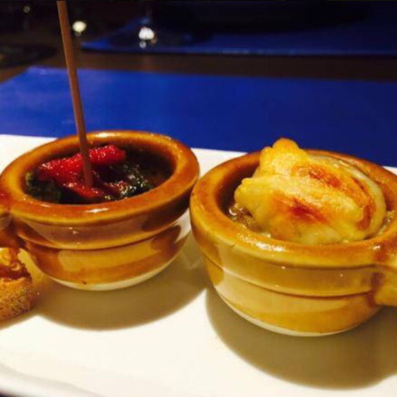 大麦 レンズ豆の テルミドール ・エスカルゴのコンフィ(ビストロフレンチ ア・マ・ファッソン )