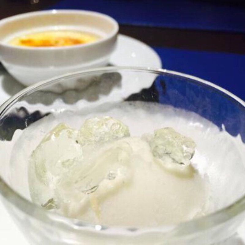 ラフランスのソルベ(ビストロフレンチ ア・マ・ファッソン )