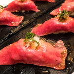 肉寿司セット(牛タン&ワインバル SHITAN'S)