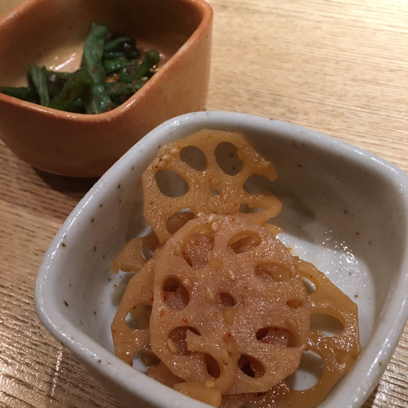 お通し(長浜鮮魚卸直営店 炉端 魚助)