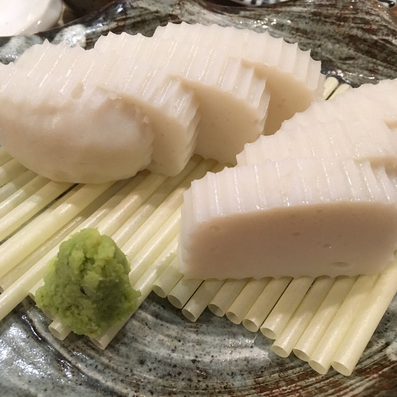 魚屋さんの板わさ(長浜鮮魚卸直営店 炉端 魚助)