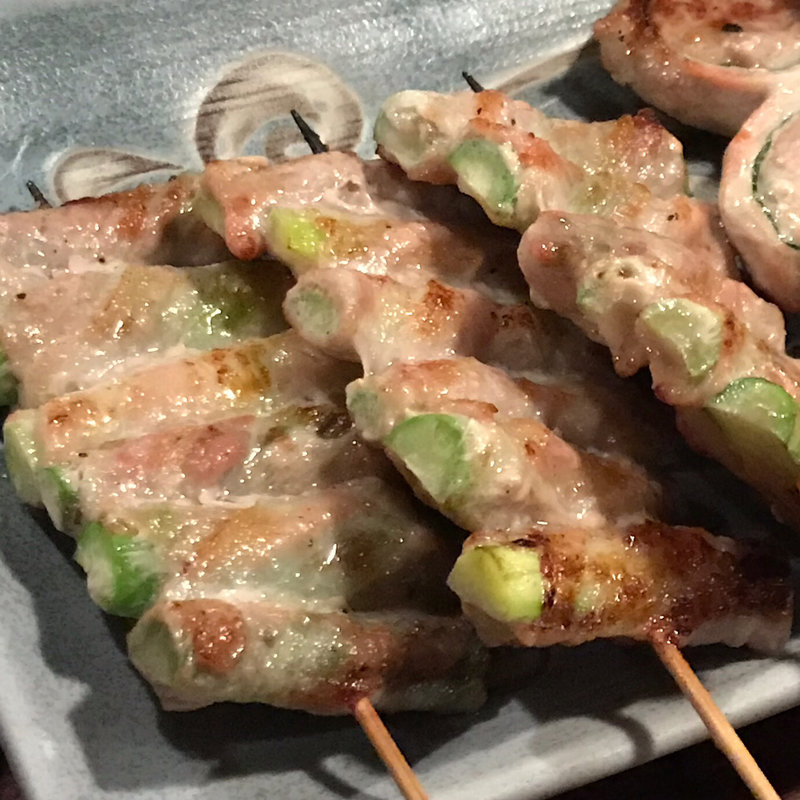 アスパラベーコン(もっきんばーど)