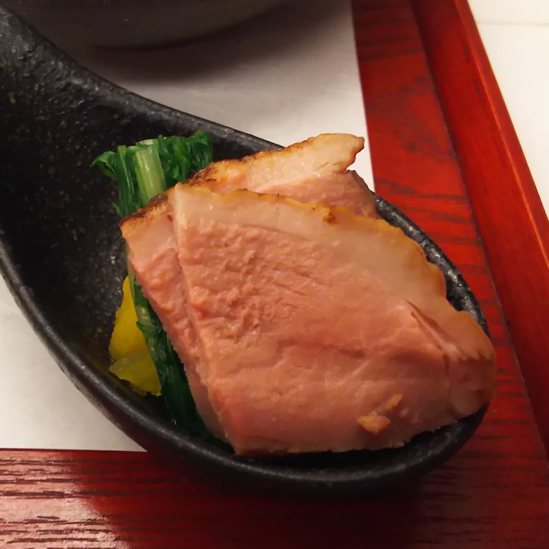 合鴨とさつま芋のレモン煮(花蝶 銀座本店)