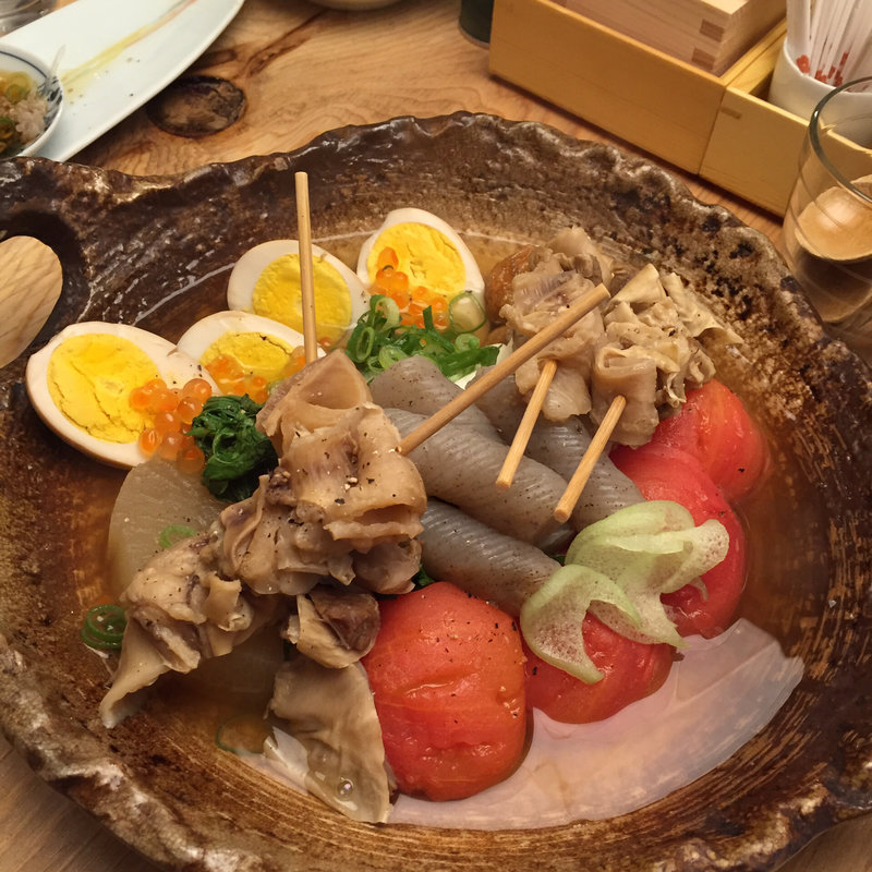 おでん盛合せ(博多酒場ソルリバ)