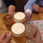 生ビール(博多海鮮処 しらすくじら 明神丸)