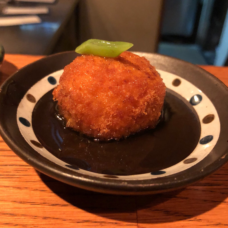 がんものあんかけ(串揚げ ふくみみ)