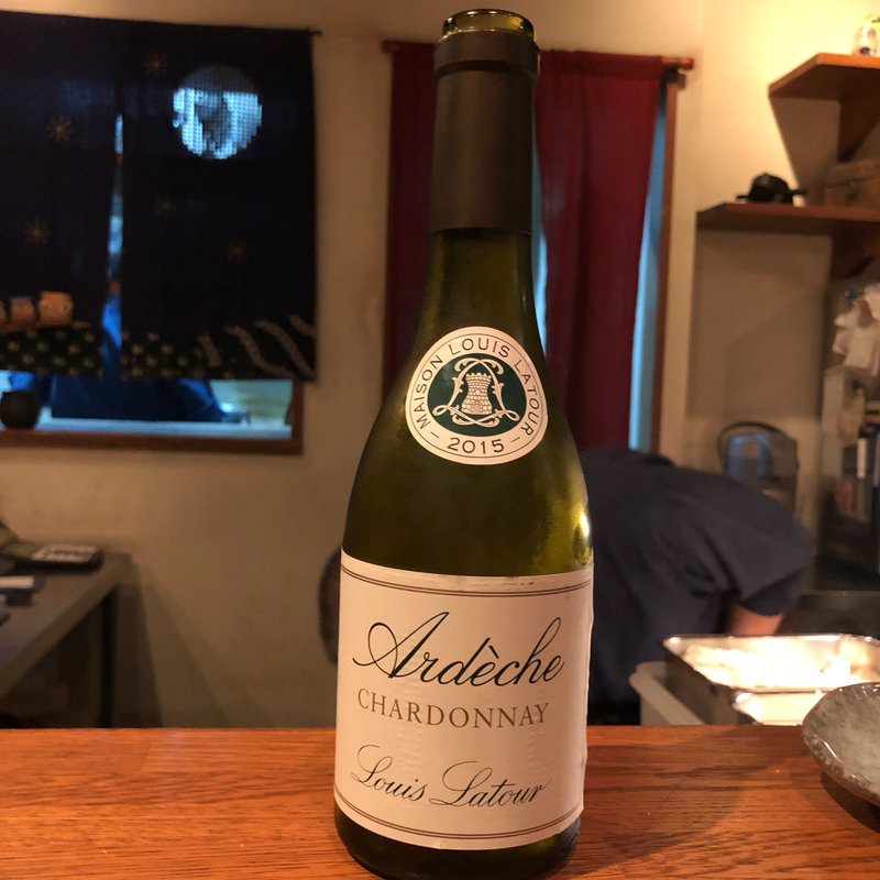 白ワイン シャルドネ(串揚げ ふくみみ)