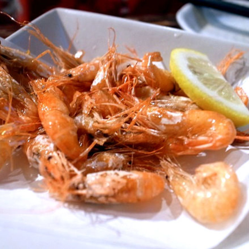 川エビ唐揚げ(極楽屋)