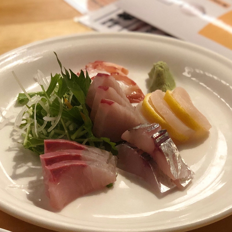 刺し盛(博多演芸神成屋台酒場)