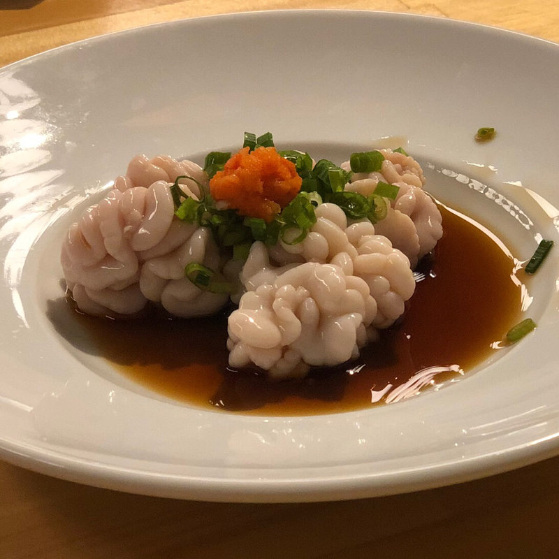 白子ぽん酢(博多演芸神成屋台酒場)