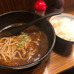 カレーうどんご飯付き(うどん・そば 慶屋)