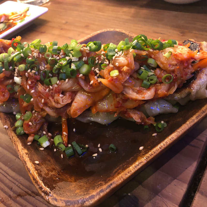 キムチ餃子(アガリコ 餃子楼 新橋店)