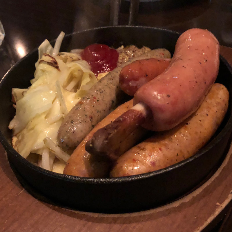 ソーセージ盛り合わせ(Heart Dinin’Bar ＆K （ハートダイニングバーアンドケー）)
