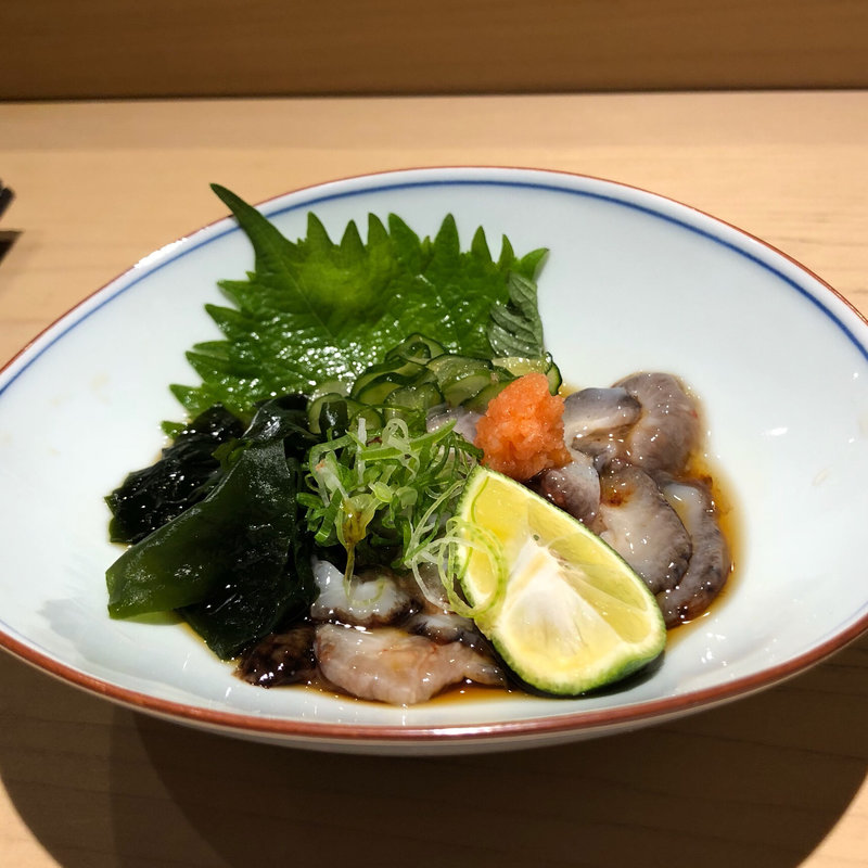 ナマコポン酢(食彩酒粋へいぞう )