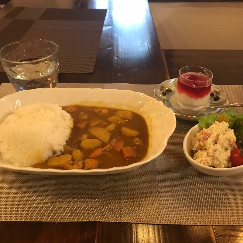 カレー(古民家カフェ 福智庵)