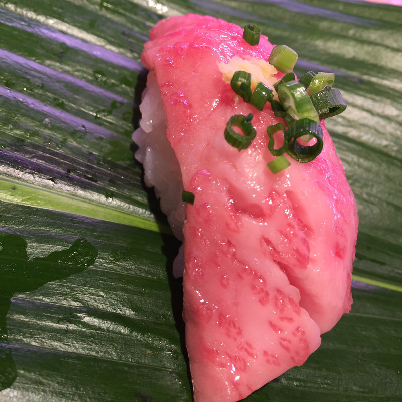 佐賀牛霜降り(ひょうたん寿司)