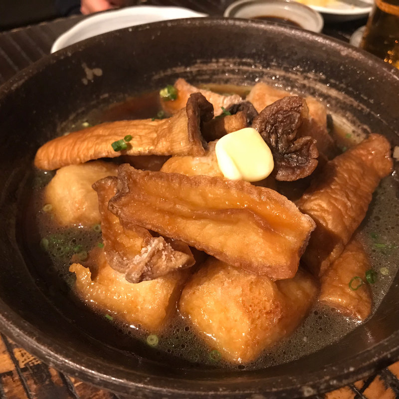 里芋とエリンギのしょうゆバター(雄屋 わさび)