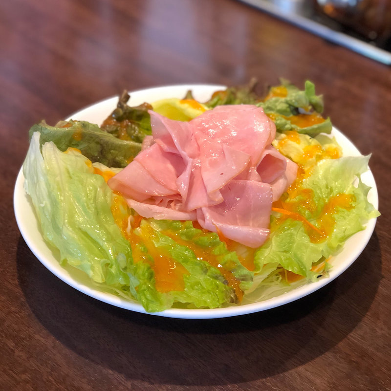 スライスハムサラダ(CoCo壱番屋 長野大豆島店 （ココイチバンヤ）)
