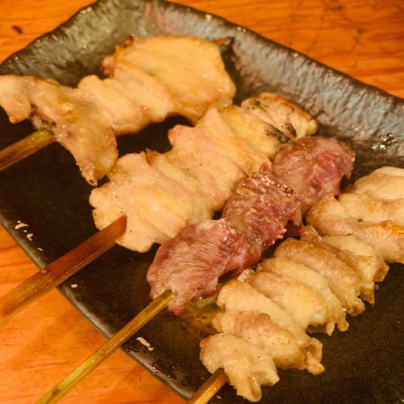 5本串セット（色5本盛）(炭火焼肉・ホルモン　鐡匠総本店 （テツショウソウホンテン）)