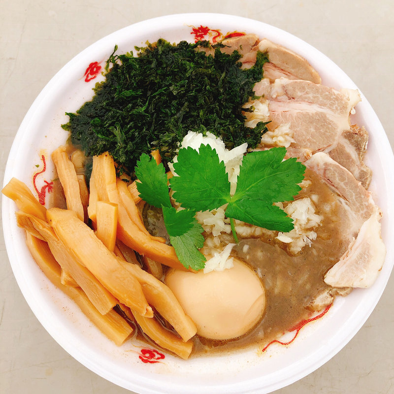 特濃煮干しそば 全部のせ(寿製麺 よしかわ 川越店)