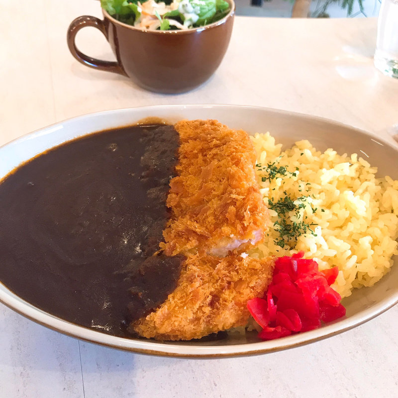 BIGカツカレー(雑貨＆カフェふらっと)
