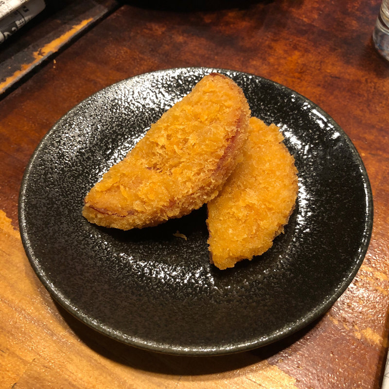 ハムカツ(鉄板やきそば・酒場 しぶやき居酒屋 渋谷)