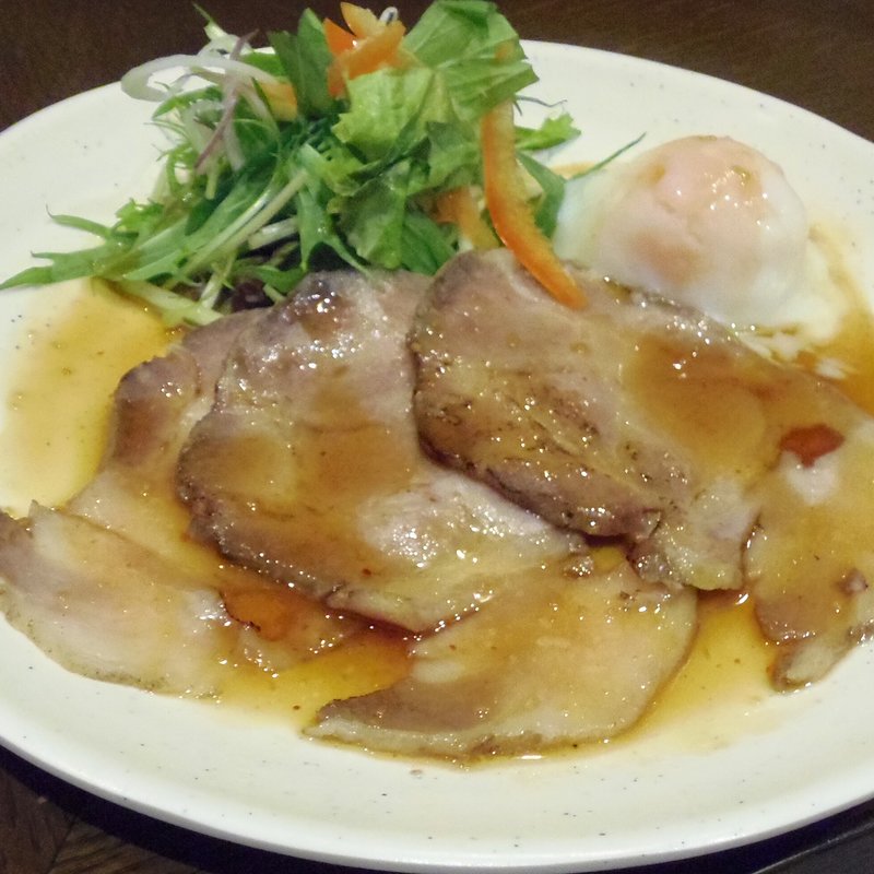 炙りチャーシューと半熟たまご(COOKPARK （クックパーク） )