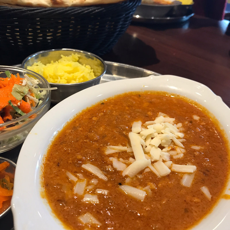 12月のスペシャル チーズキーマカレー(フルバリ 墨田リバーサイド店)