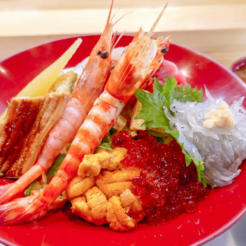 海鮮丼(美乃寿し)