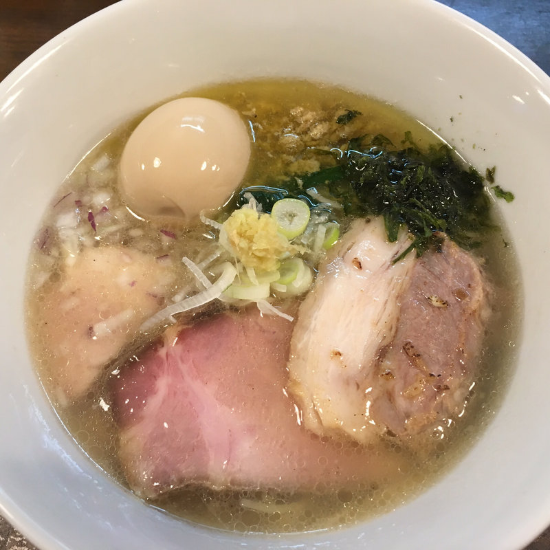 潮そば(貝節麺raik)