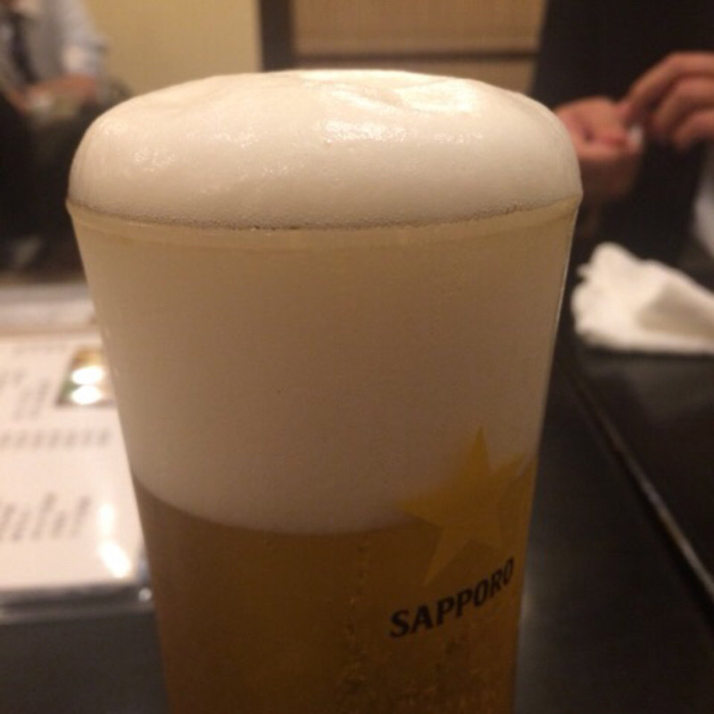 生ビール(浪漫亭 東京新橋店)