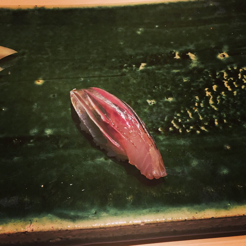 鯵(すし匠齋藤)