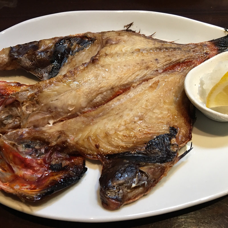 金目鯛の開き焼(飯屋 だゑん 〜拿縁〜)