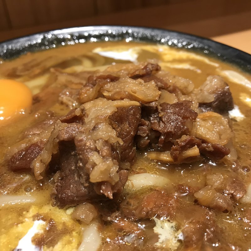 肉カレーうどん(日本橋 讃岐うどん ほし野)