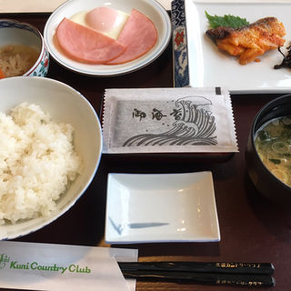 朝定食(久邇カントリークラブレストラン )