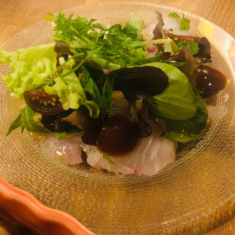 真鯛のカルパッチョ(ヴァベーネ （Va bene）)