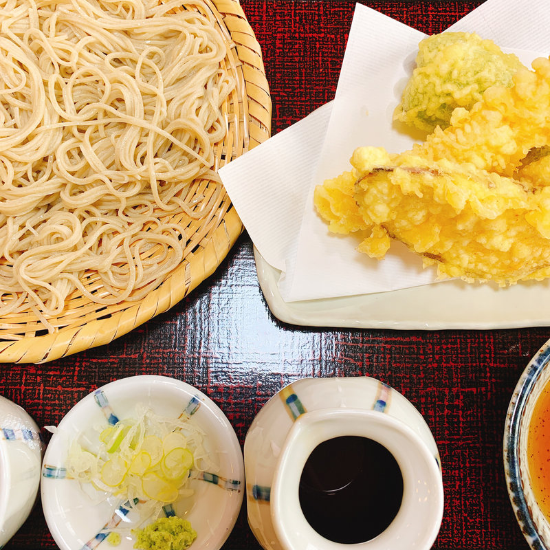 天ざる(手打ちそば わらび家 （わらびや）)