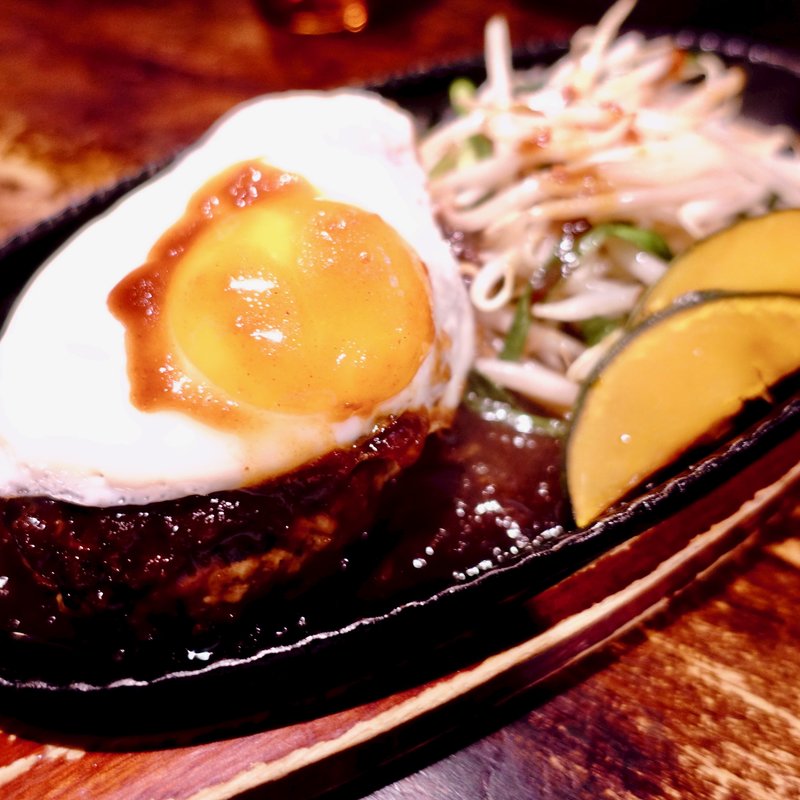 エッグハンバーグ（レギュラーサイズ）(LOOP HAMBURG Shinmachi ループハンバーグ新町店)