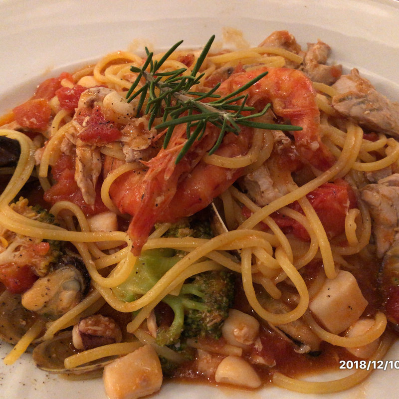 海の幸のペスカトーレ(Setouchi Kitchen （セトウチキッチン）)