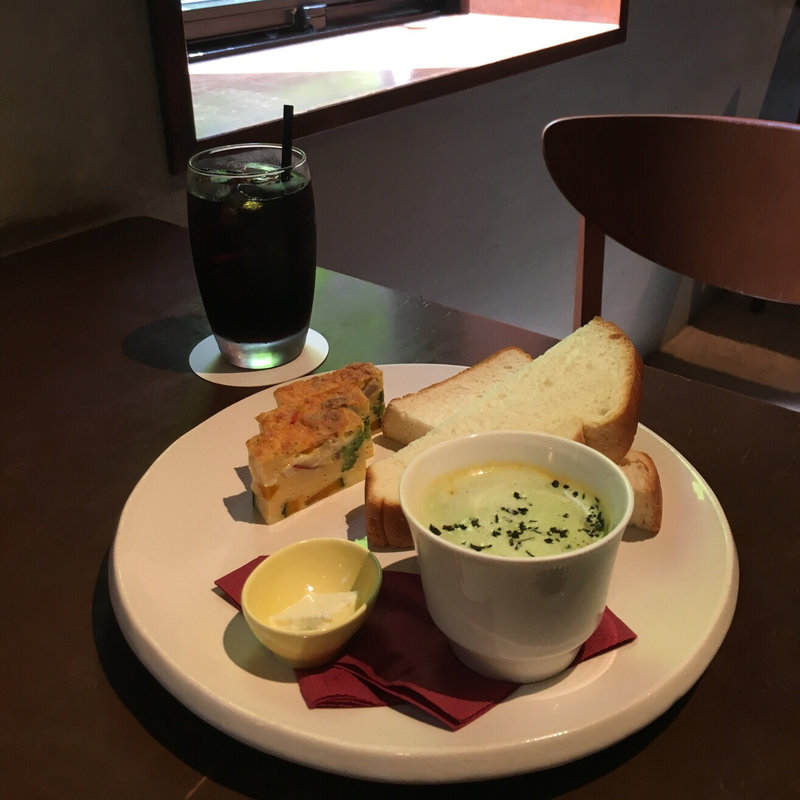 伊右衛門のトーストプレート(伊右衛門サロン)