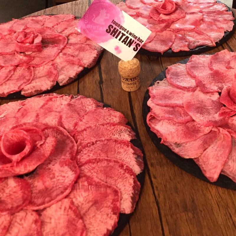 牛タンしゃぶしゃぶ(牛タン&ワインバル SHITAN’S（シタンズ） 上野店)