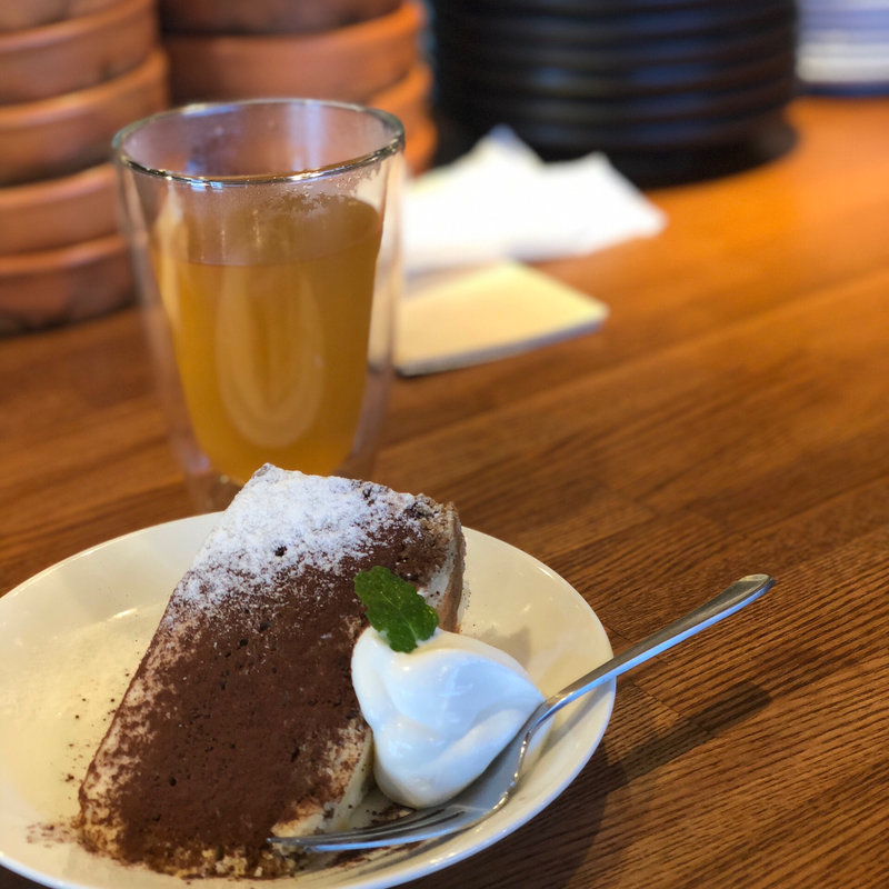 ケーキセット(邑南バル tontonton)