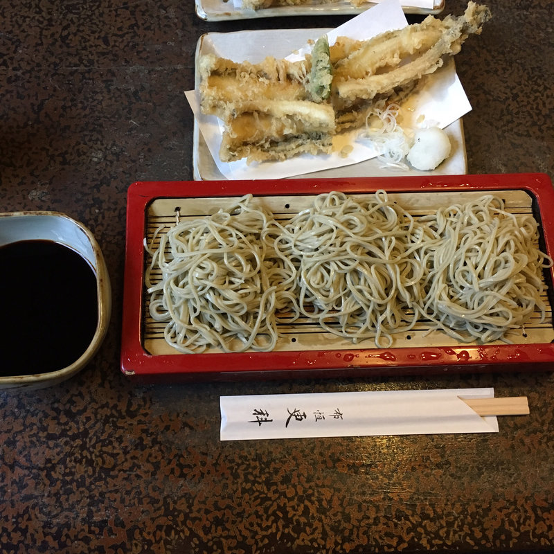 穴子天もり(布恒更科)