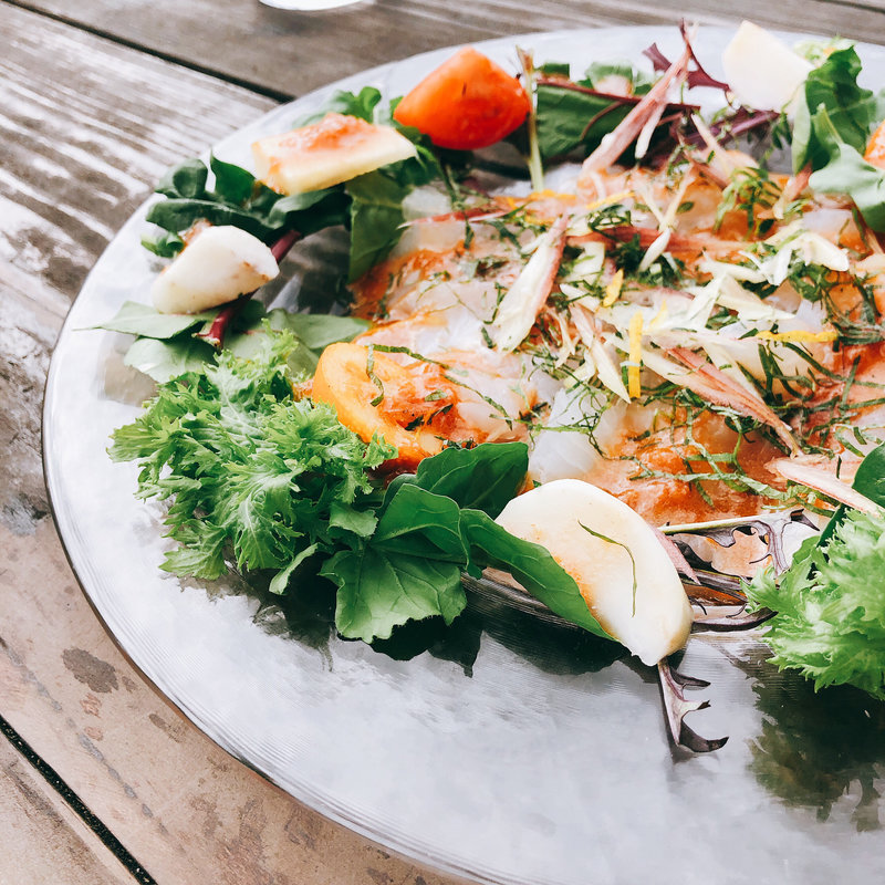 今日のカルパッチョ(珊瑚礁 モアナマカイ店)